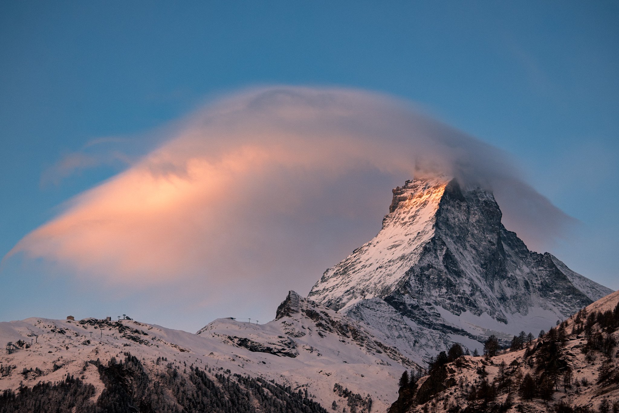 Matterhorn at sunset