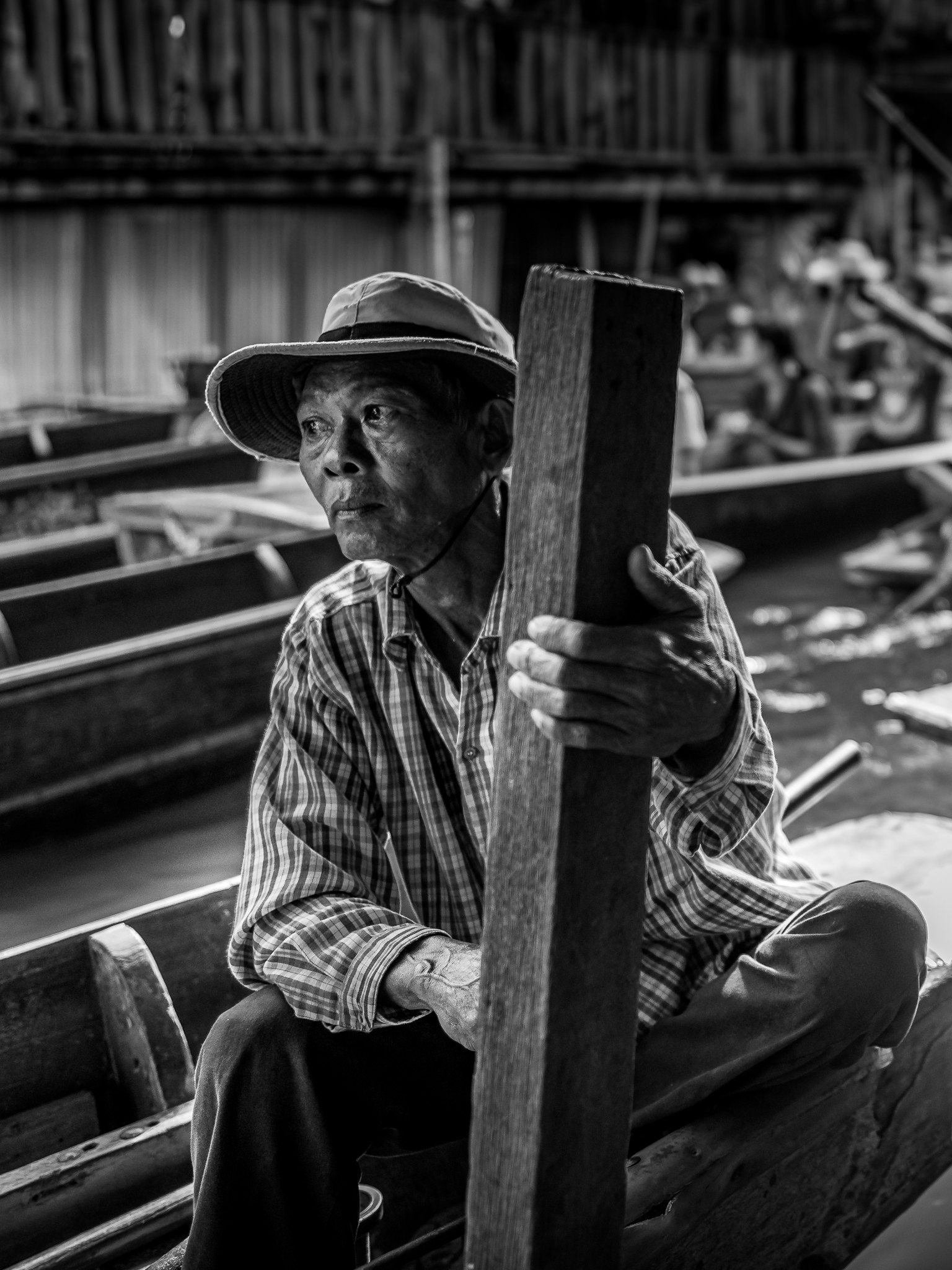 Boatman portrait